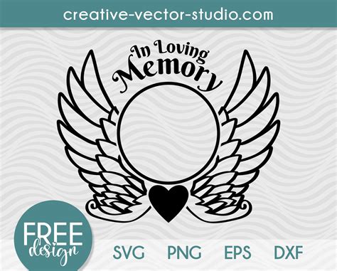 in loving memory svg|free in loving memory svg.